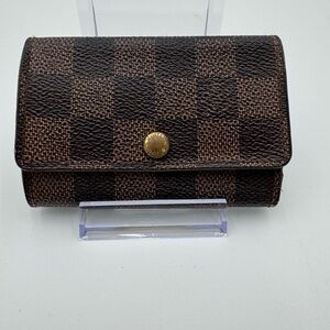 Louis Vuitton Key Case Damier Multicle 6 Hooks
Ebene Men's Women's